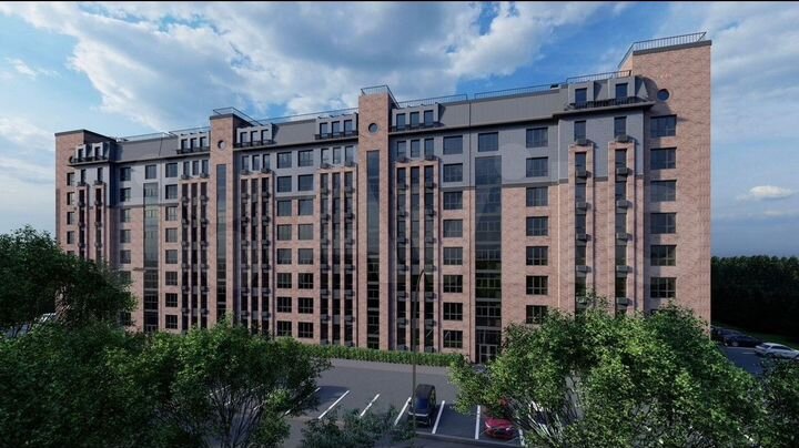 3-к. квартира, 98,7 м², 8/8 эт.