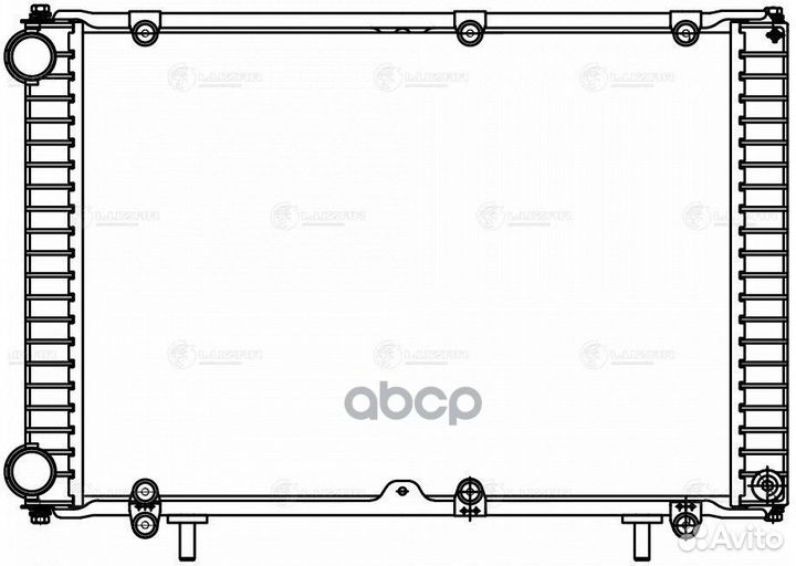 Радиатор охлаждения Г-3302 Бизнес алюминий