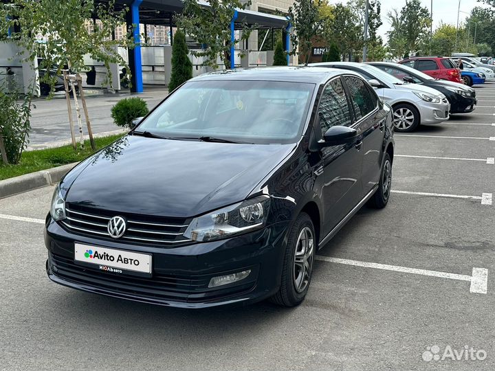 Volkswagen Polo 1.6 AT, 2018, 148 500 км