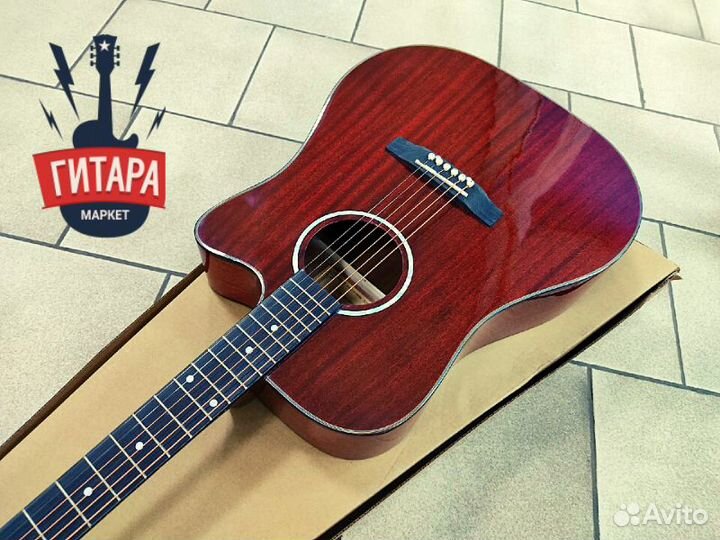 Гитара акустическая c большим корпусом