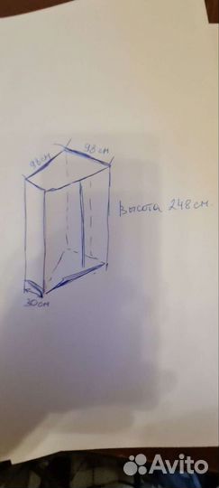 Угловой шкаф в прихожую бу