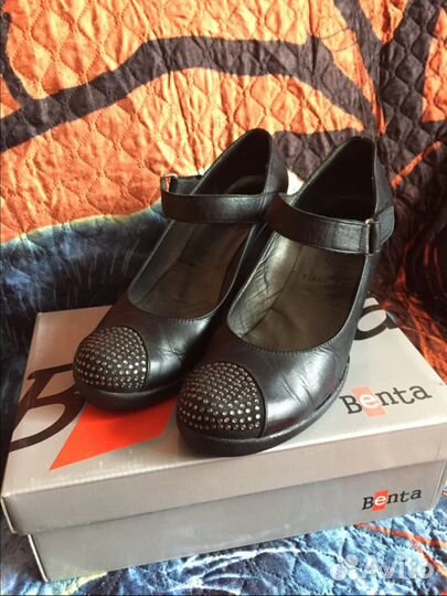 Туфли кожаные