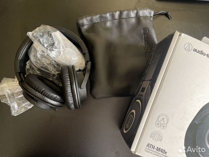 Наушники audio technica ath m40x