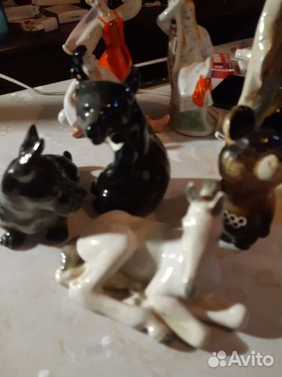 Фарфоровые статуэтки СССР лфз дулево
