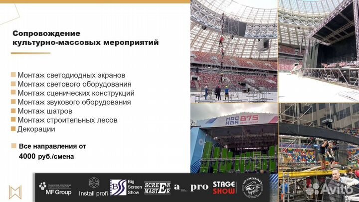 Грузчики на час, разнорабочие