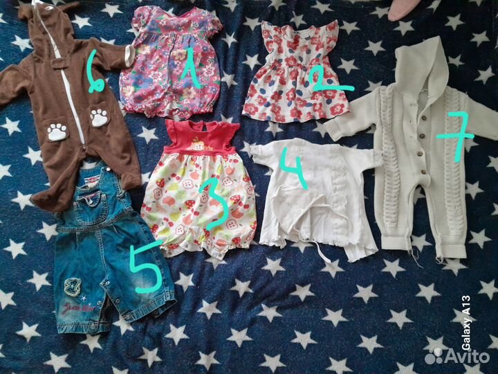 Детские вещи от рождения и до школы