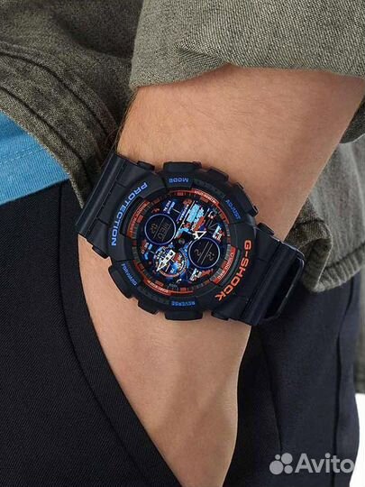 Мужские наручные часы Casio G-Shock GA-140CT-1A