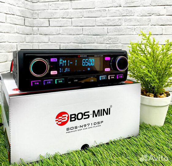 Автомагнитола процессорная N971DSP Bos-mini