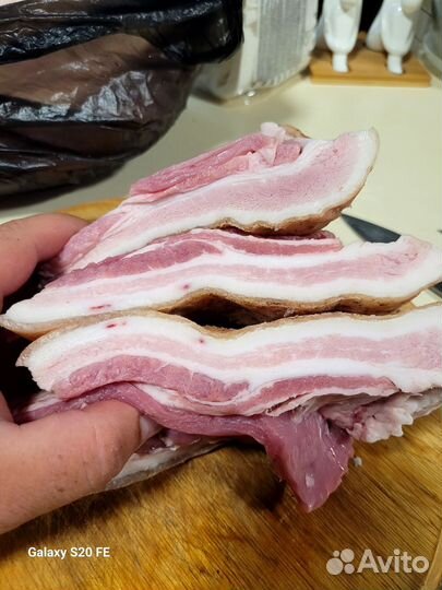 Сало соленое