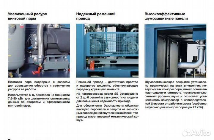 Компрессор 22 кВт винтовой