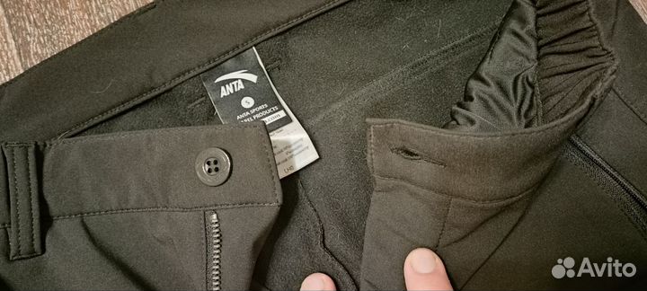 Брюки на флисе мужские