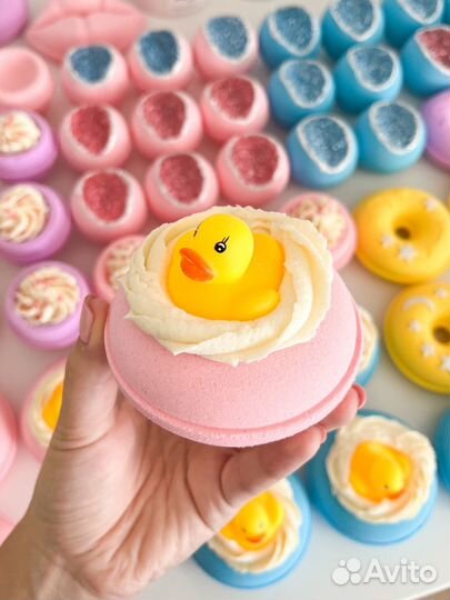 Бомбочки для ванны «утёнок»