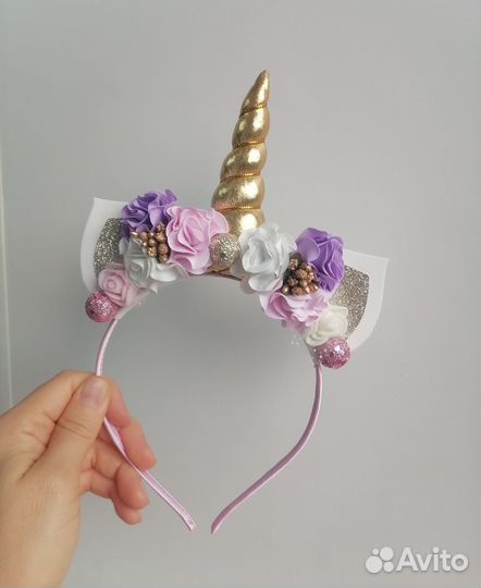 Ободок Единорог