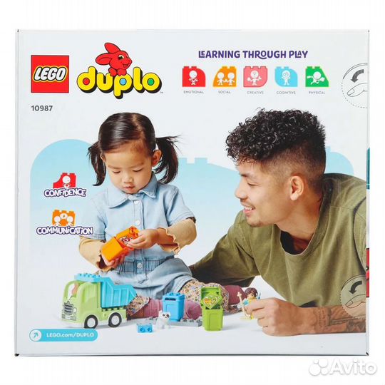 Конструктор lego duplo 10987 Мусоровоз