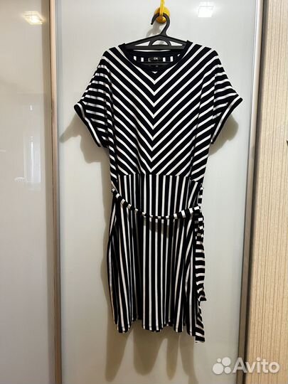 Платье миди C&A 52 размер
