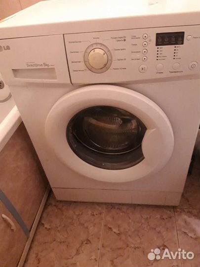 Стиральная машина бу lg 5 кг на запчасти