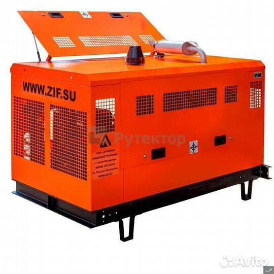 Дизельный компрессор зиф-пв-6/0,7 (стационар)