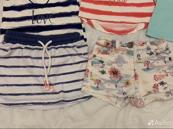 Комплект Майки,шорты,юбка 3-4 года(Next,Name it