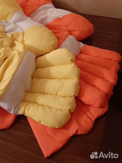 Ростовой костюм Рыбы шелковый со вставкам