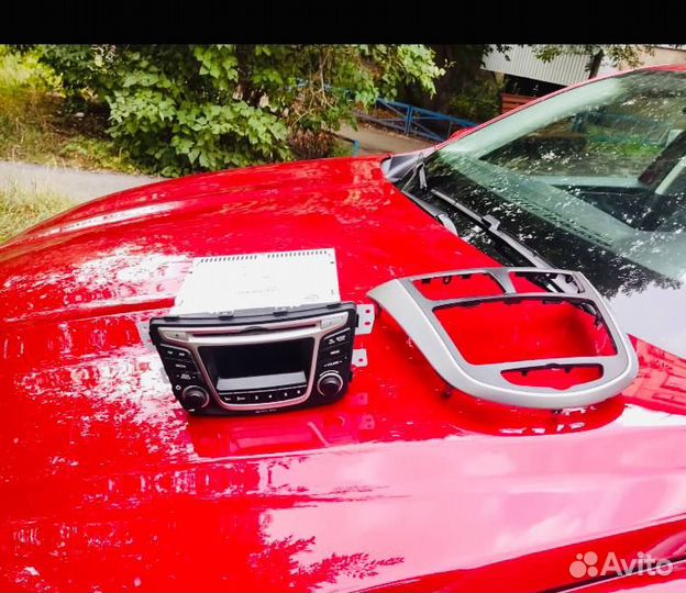 Штатная Магнитола Hyundai Solaris