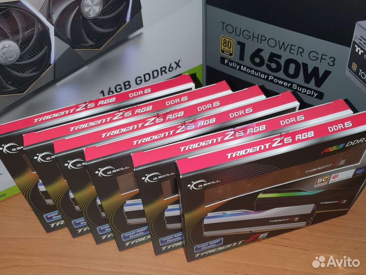 Оперативная память ddr5 G.skill 32GB A-DIE 7200+
