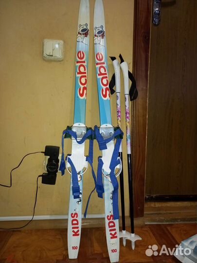 Лыжи 100 STC степ, Sable Kid blue