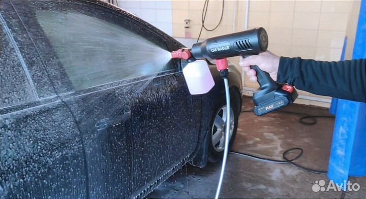 Мойка высокого давления на аккумуляторе 21v мощные