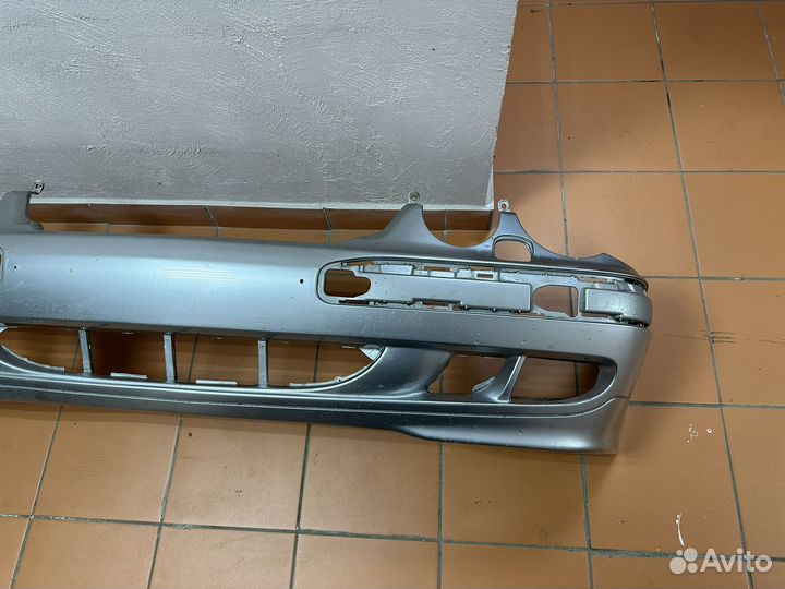 Передний бампер на Mercedes W210 рестайлинг