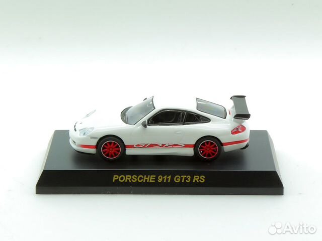 Porsche 911 (996) GT3 RS 2003 Kyosho 1/64