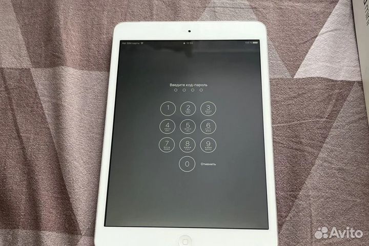 iPad mini Wi-fi+cellular блок + кабель в комплекте