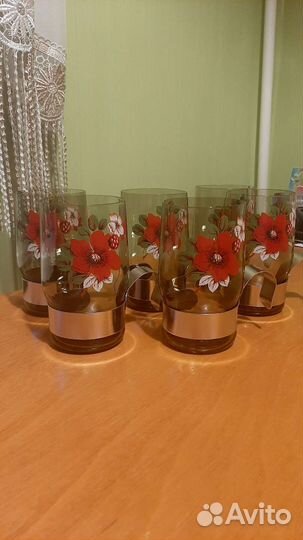 Набор стаканов СССР Винтаж