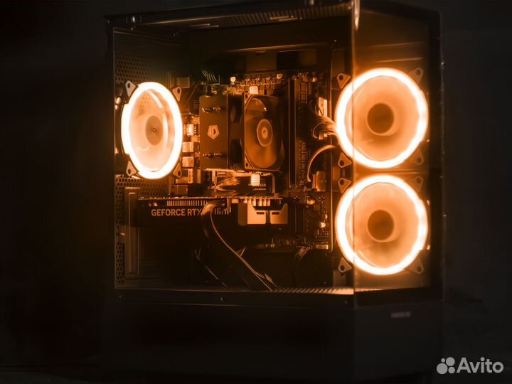 Игровой PC Ryzen 5500 RTX 4060 8GB 512+16