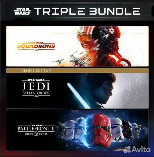 EA Star Wars Triple Bundle PS4 PS5