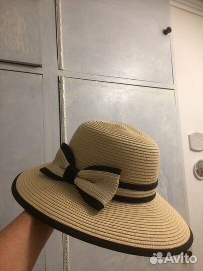 Шляпа соломенная, новая