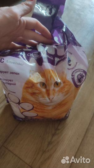 Наполнитель для кошачьего туалета силикагель