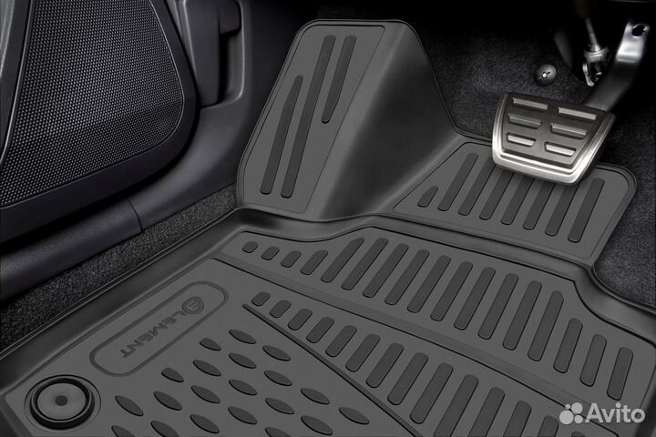 Коврики 3D в салон Peugeot 408 2012, 4 шт / Пежо