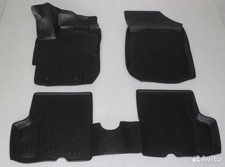 Коврики в салон на Рено Каптюр, полиуретановые