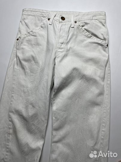 Джинсы Levis Engineered White Distressed W30 L34