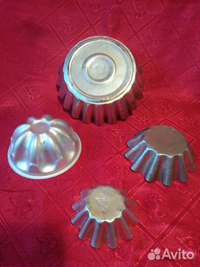 Формочки для выпечки кексов СССР