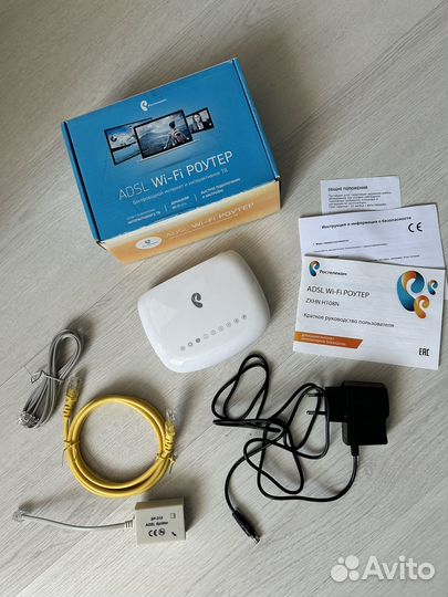 Wifi роутер adsl zxhn H108N