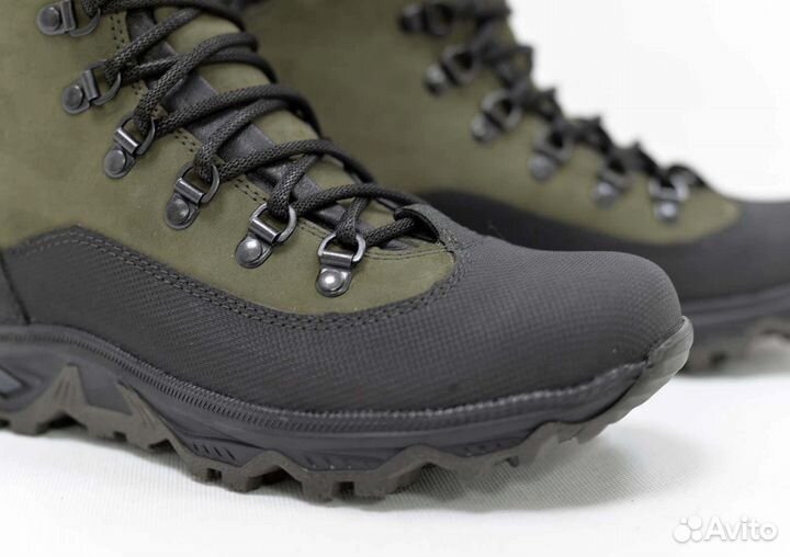 Ботинки муж.трекинг. Turist23 зеленый (капровелюр)