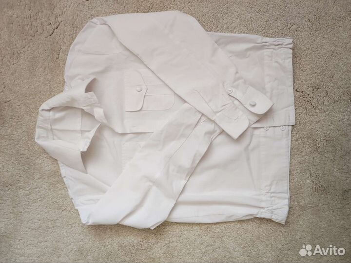 Рубашка белая на мальчика