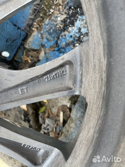 Литые диски r17 5x114 3 kia sportage