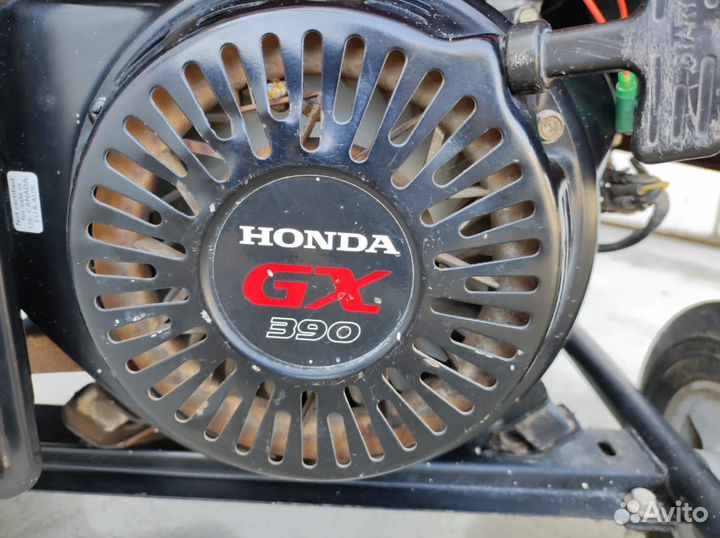 Генератор бензиновый 6.5 квт бу