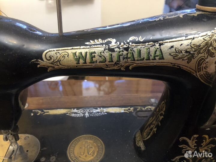 Антикварная Швейная машинка Westfalia