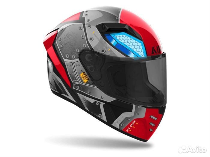 Шлем интеграл Airoh Connor Bot Gloss XL