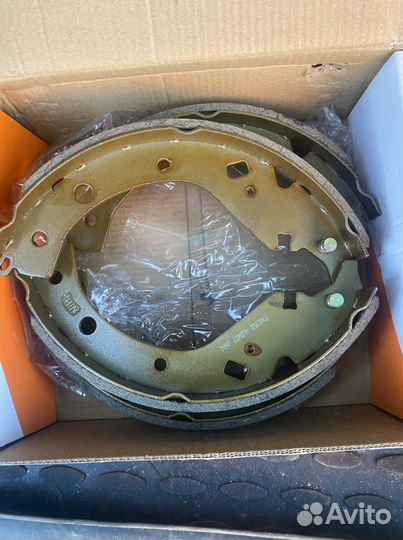 Колодки задние барабанные nibk для Toyota FN2358