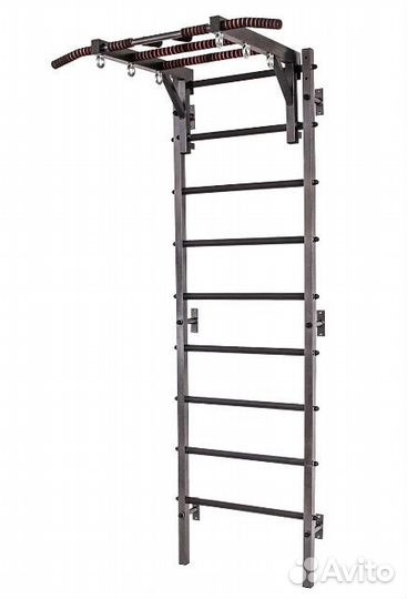 Шведская стенка с усиленным турником