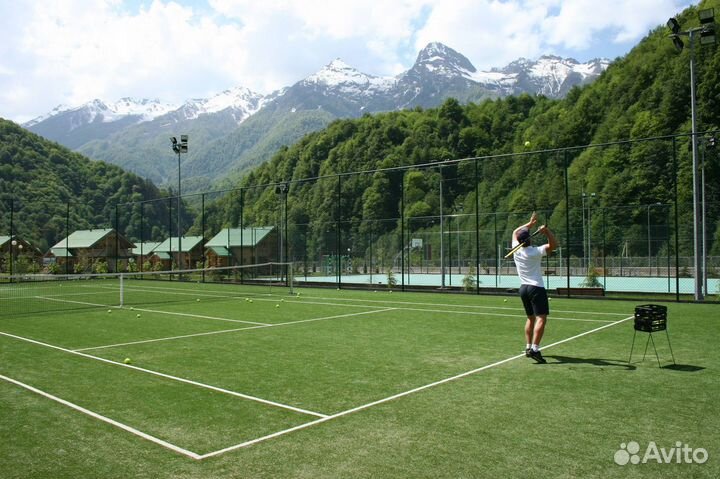 Кемп по большому теннису в Сочи. Сборы 2024