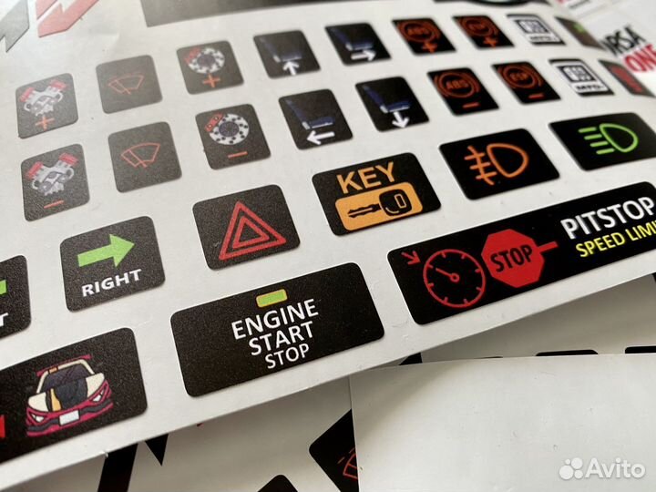 Игровая клавиатура для Assetto Corsa (баттонбокс)